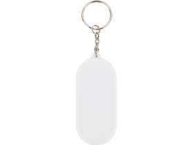 Брелок-футляр для таблеток Pill, белый/красный №4