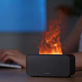 Светодиодный USB увлажнитель-ароматизатор Lumor RGB, черный №4