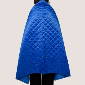 Плед PONCHO, синий №3