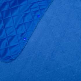 Плед PONCHO, синий №6