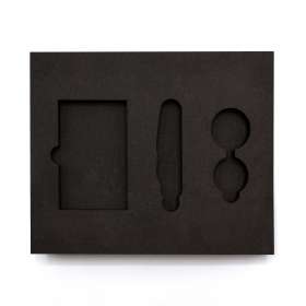 Ложемент ЭВАлюция-1 под заказ 3 слоя (5мм+10мм+10мм), чёрный №2