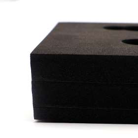 Ложемент ЭВАлюция-1 под заказ 3 слоя (5мм+10мм+10мм), чёрный №5
