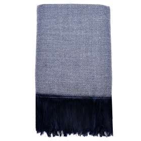 Плед полушерстяной COMFORT, серый  №2