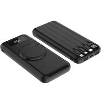 Внешний аккумулятор Authority с беспроводной зарядкой (5W), 10000 mAh, чёрный №4