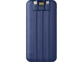 Внешний беспроводной аккумулятор c QC/PD Арти, 10000 mAh, темно-синий №4