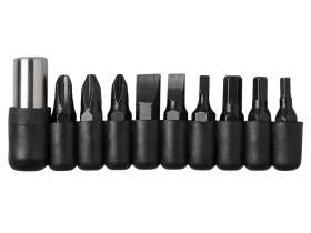 Универсальный мультитул с битами в подарочной упаковке с окном Шэйп , черный №5