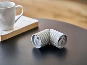 Беспроводная колонка Ray Speaker, серебристый №4